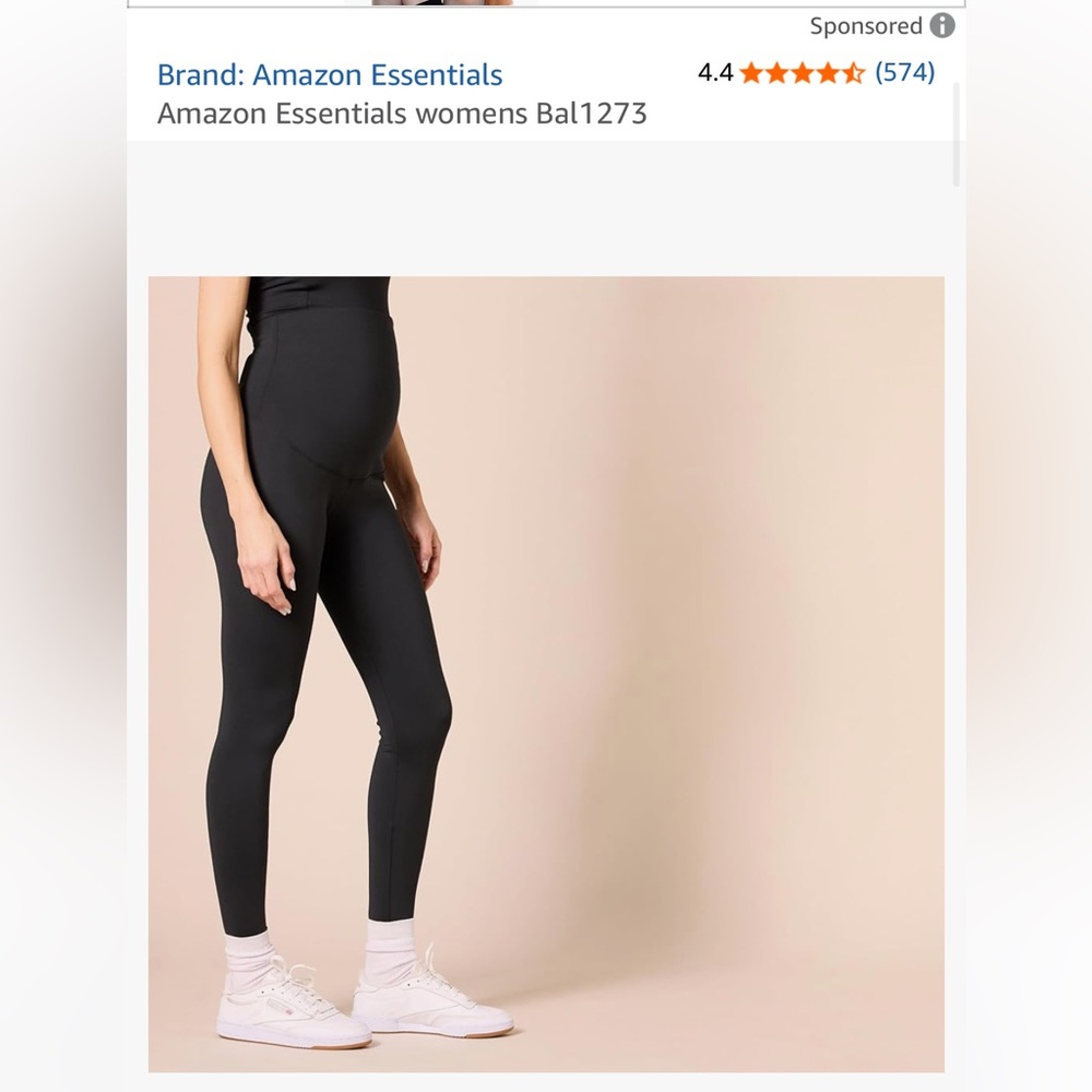 Black Maternity Leggings